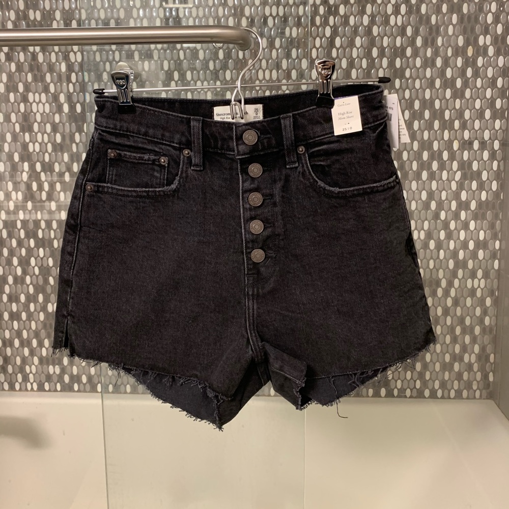 Abercrombie and Fitch High Rise Mom Shorts